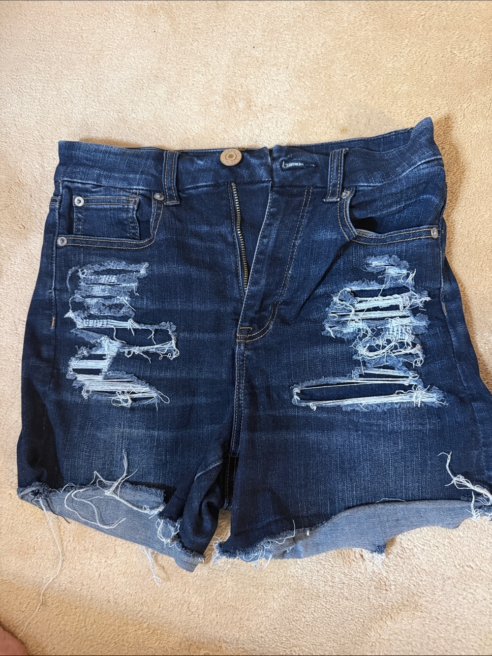 American Eagle Distressed Denim Women's Shorts size 4